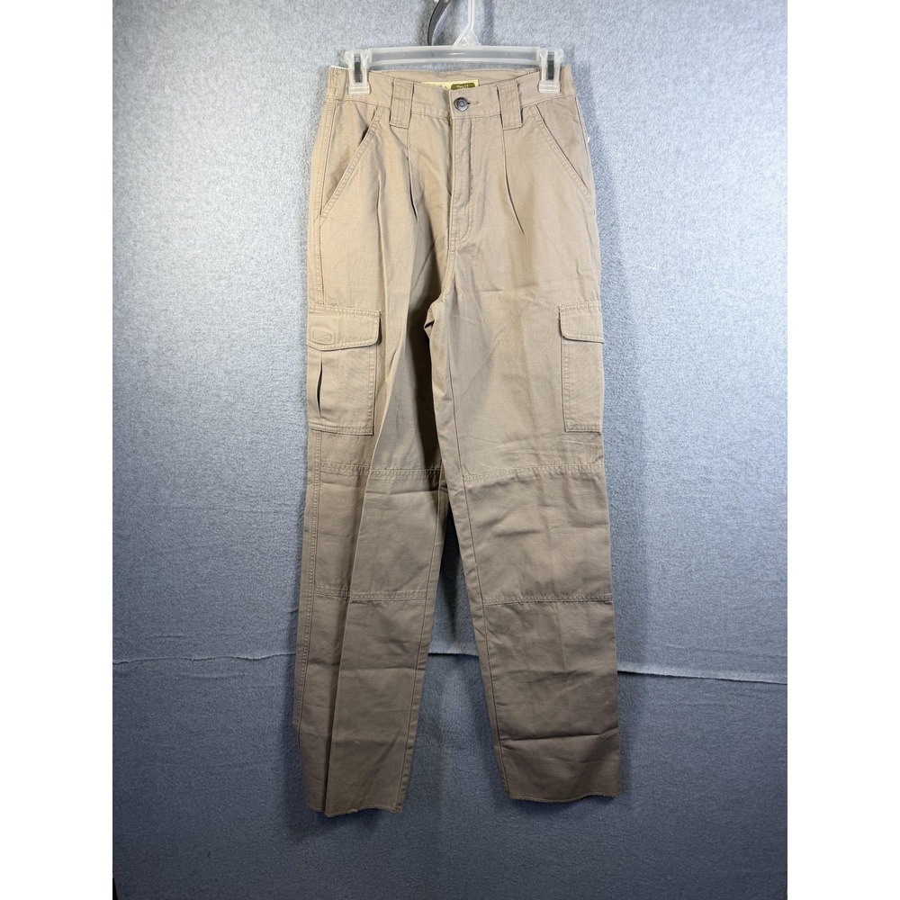 Cabela's Trailhiker Pants Womens 4 British Tan Cargo Canvas New With Tags